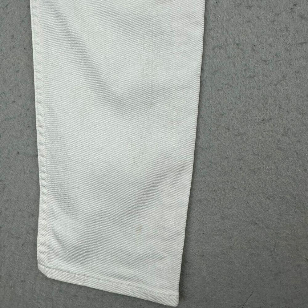 ba&sh Sally Jeans Women's 25 White Blanc Straight Leg Mid-Rise Slim Fit Bash‎ - Picture 8 of 13